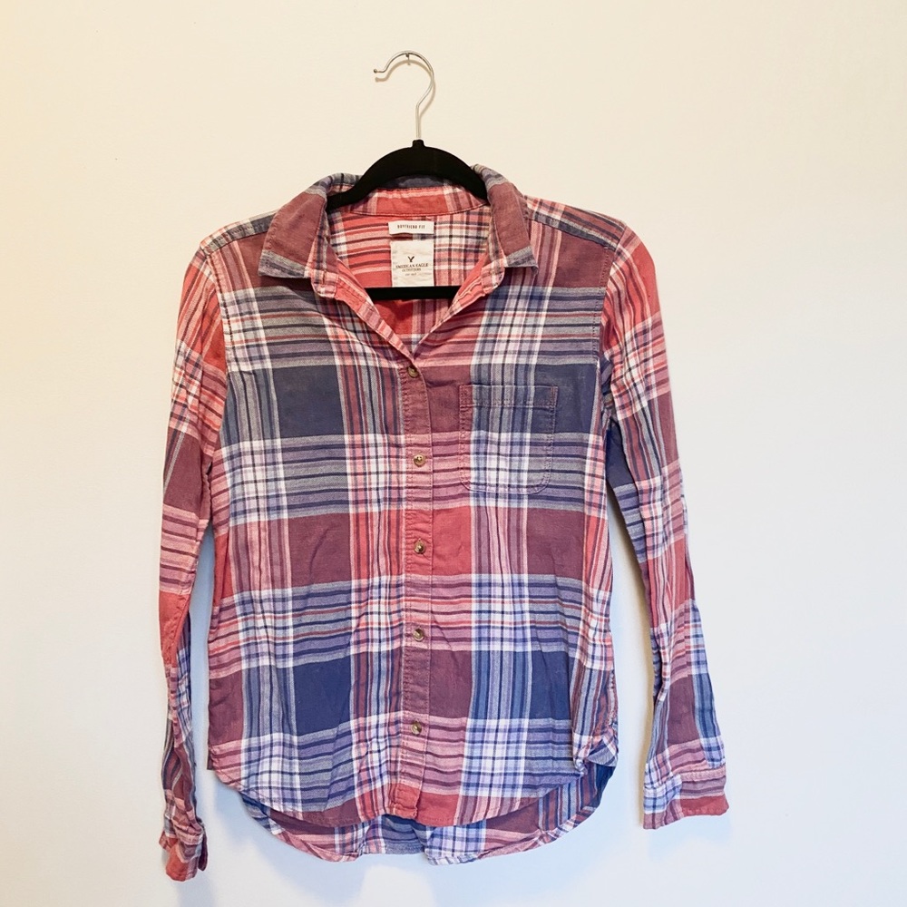 American Eagle Boyfriend Fit Flannel